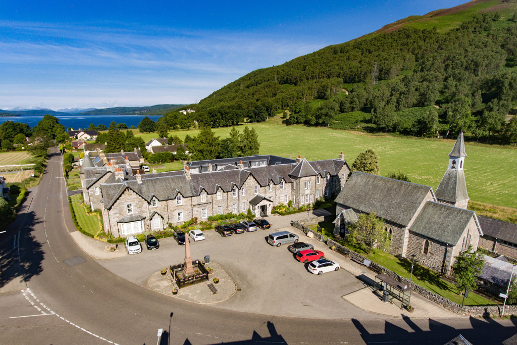 The Square, Pitlochry for sale Aerial- Image 1 of 11