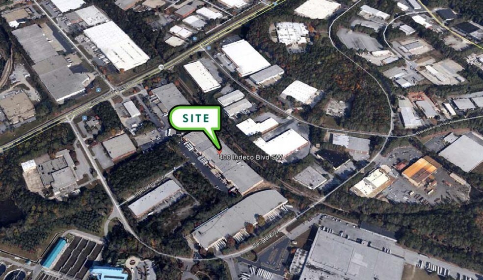 400 Indeco Blvd SW, Atlanta, GA à louer - Aérien - Image 3 de 5