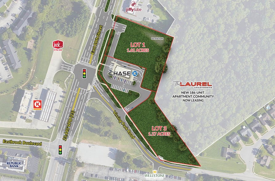 3414 E 10th St, Jeffersonville, IN for lease - Building Photo - Image 1 of 5