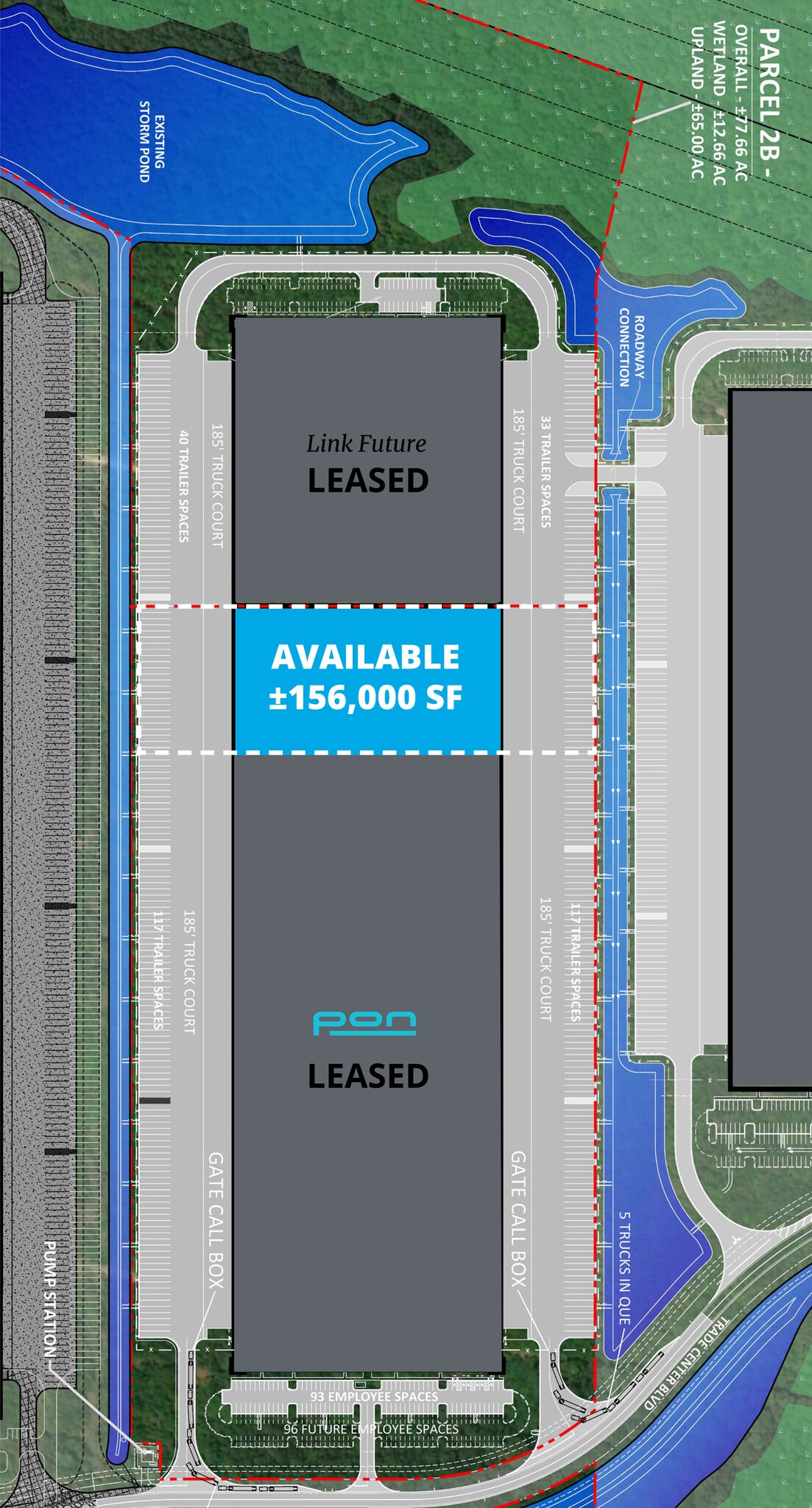 2008 Trade Center Blvd, Rincon, GA for lease Site Plan- Image 1 of 2