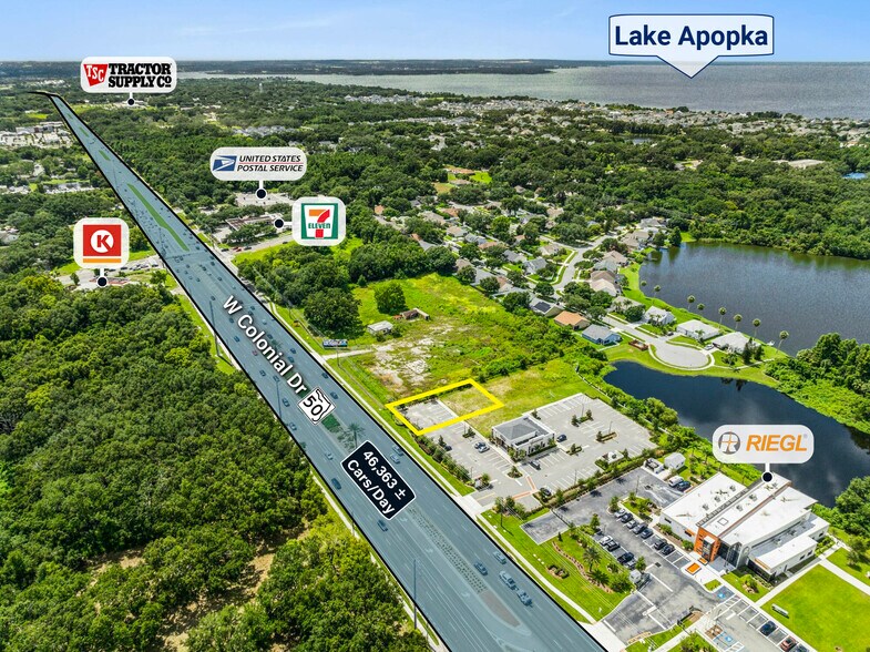 14855 Colonial Dr, Winter Garden, FL à vendre - Aérien - Image 3 de 13