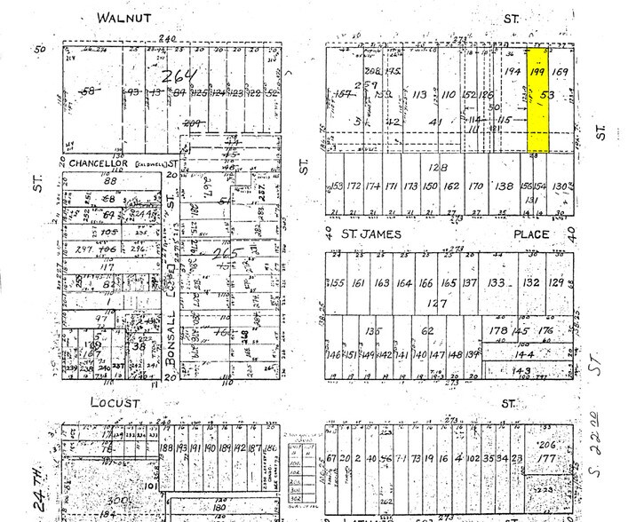2202 Walnut St, Philadelphia, PA for lease - Plat Map - Image 2 of 6