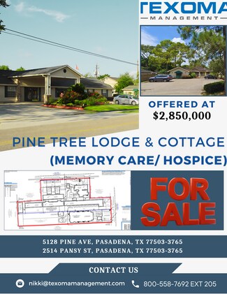 Plus de détails pour 5128 Pine Ave, Pasadena, TX - Soins de santé à vendre