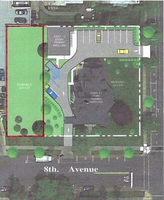 Plus de détails pour 505 8th Ave, Asbury Park, NJ - Terrain à vendre