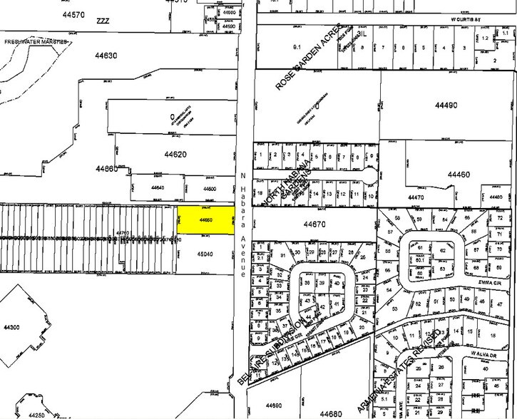4612 N Habana Ave, Tampa, FL à louer - Plan cadastral - Image 2 de 13