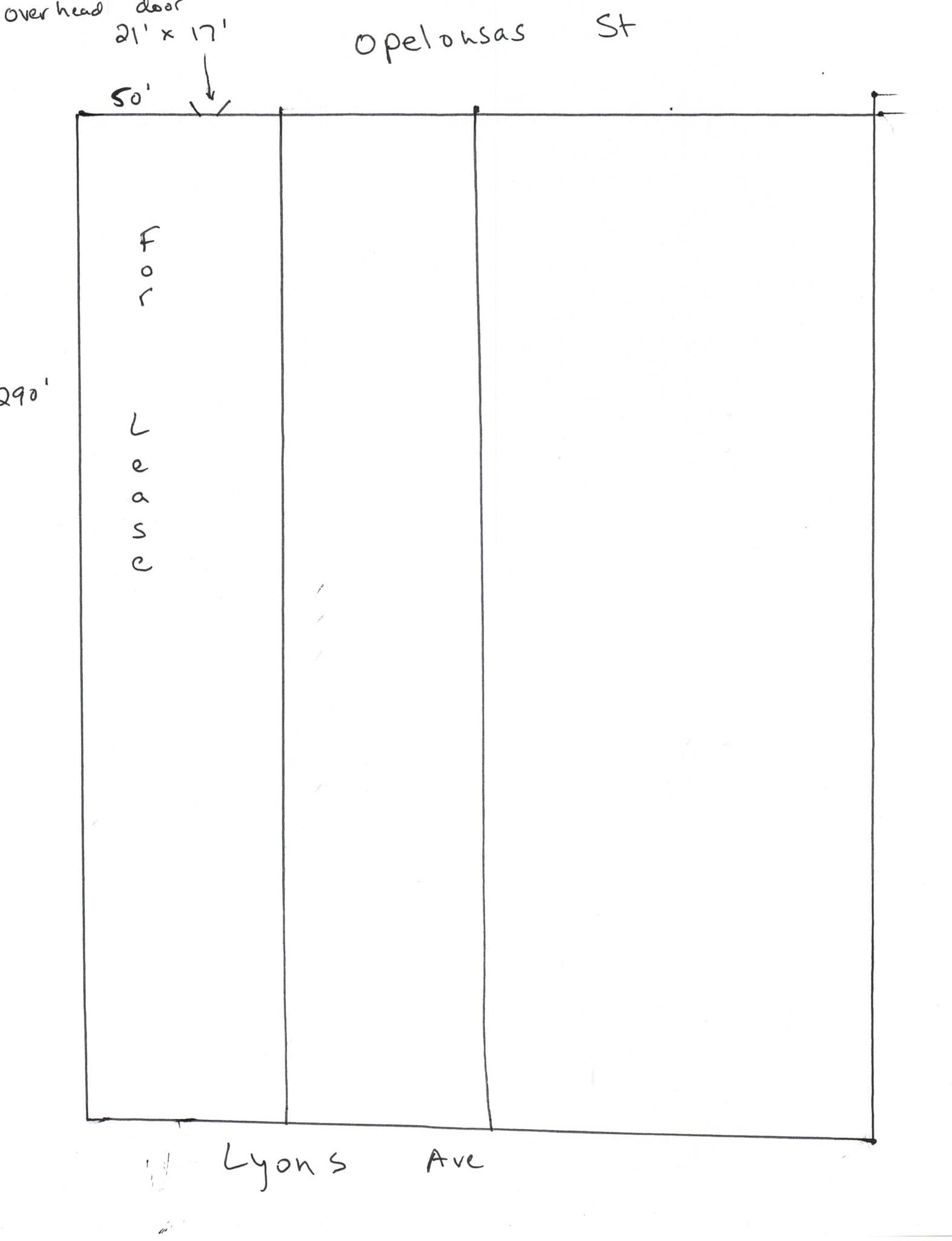 2001 Lyons Ave, Houston, TX à louer Plan de site- Image 1 de 2