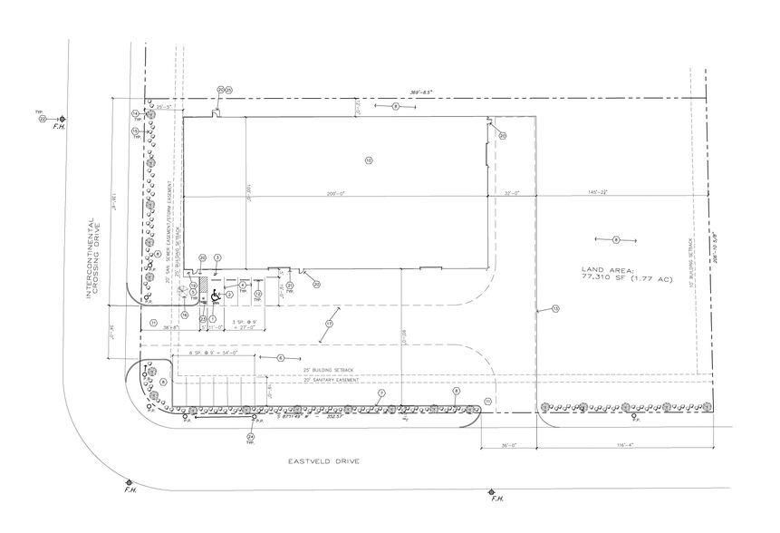 18402 Intercontinental Crossing dr, Houston, TX à louer - Plan de site - Image 3 de 5