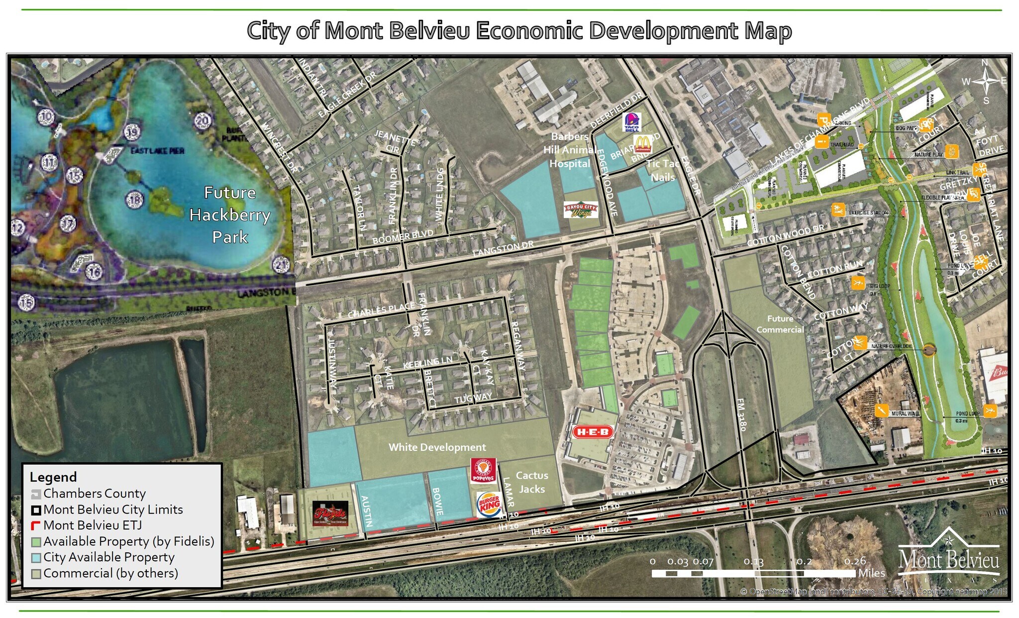 Interstate 10, Mont Belvieu, TX à vendre Aérien- Image 1 de 6