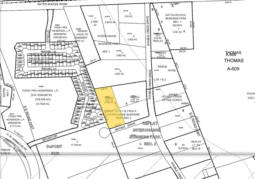 1700 Bryant Dr, Round Rock, TX à louer - Plan cadastral - Image 2 de 10