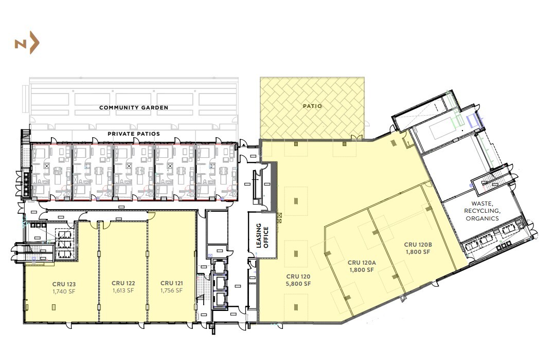 1941 Uxbridge Dr NW, Calgary, AB for lease Floor Plan- Image 1 of 1