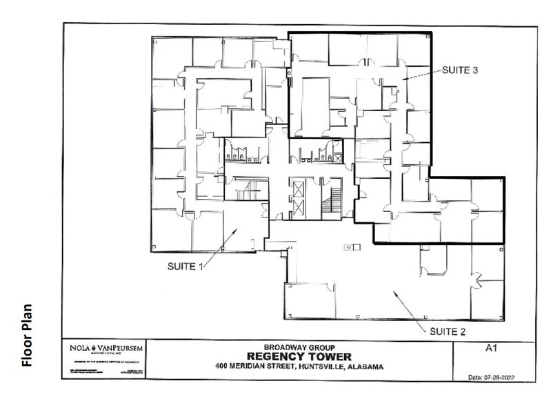 400 Meridian St, Huntsville, AL à louer - Plan d’étage - Image 3 de 3