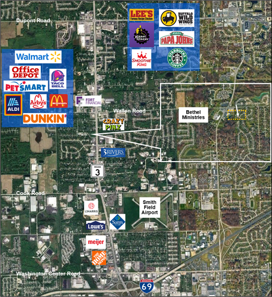 8425 Lima Rd, Fort Wayne, IN à vendre - Photo du bâtiment - Image 1 de 4