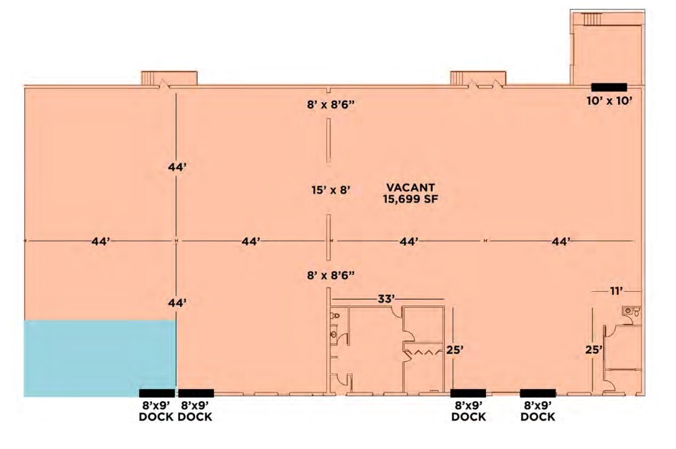 3301-3357 Saint Clair Ave, Cleveland, OH for lease Floor Plan- Image 1 of 1