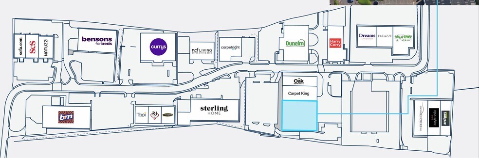 1C Rannoch Rd, Uddingston à louer - Plan de site - Image 2 de 4