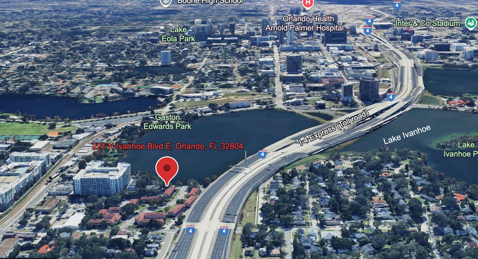 221 NE Ivanhoe Blvd, Orlando, FL à louer - Aérien - Image 3 de 13