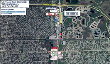1001 Technology Ave, North Port, FL - Aerial  map view