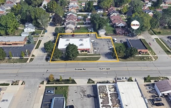 19040 Ecorse Rd, Allen Park, MI - Aerial  map view