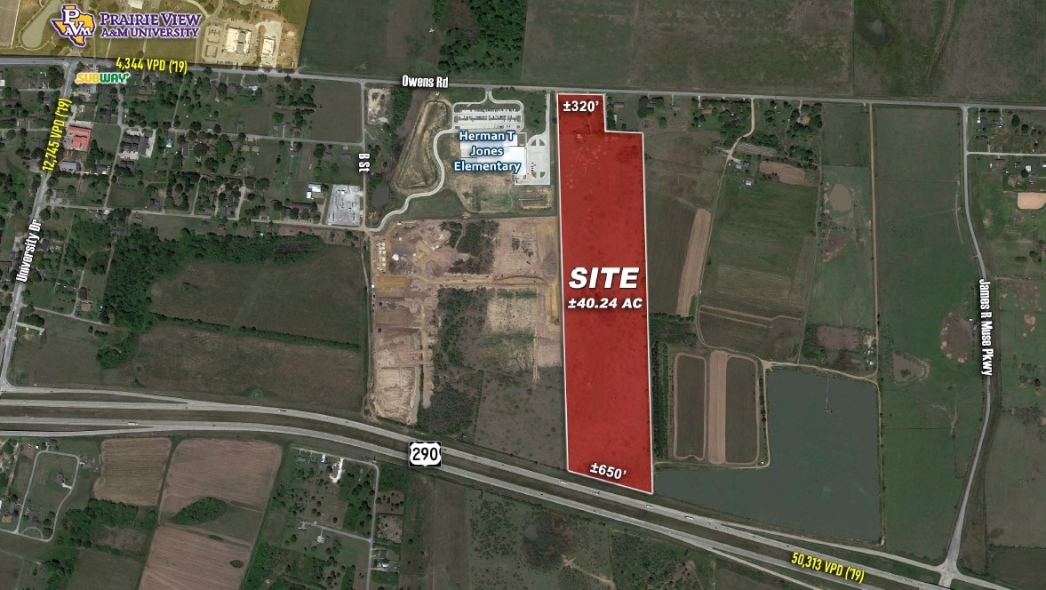 35625 Owens Rd, Prairie View, TX à vendre Photo du bâtiment- Image 1 de 5