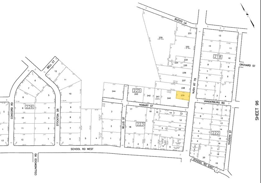 19 N Main St, Marlboro, NJ à vendre - Plan cadastral - Image 2 de 33