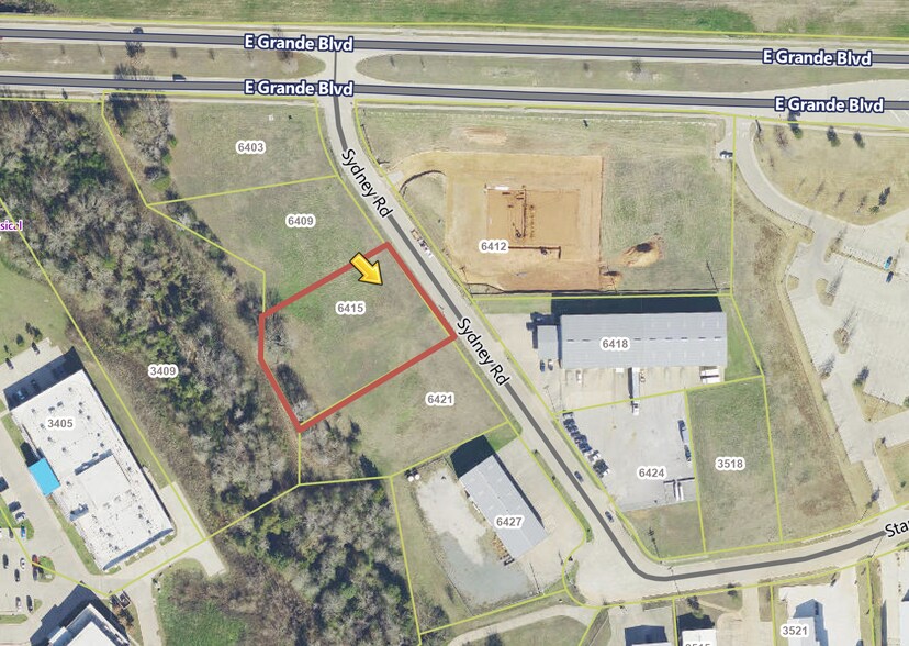 6415 Sydney Rd, Tyler, TX à vendre - Aérien - Image 1 de 2