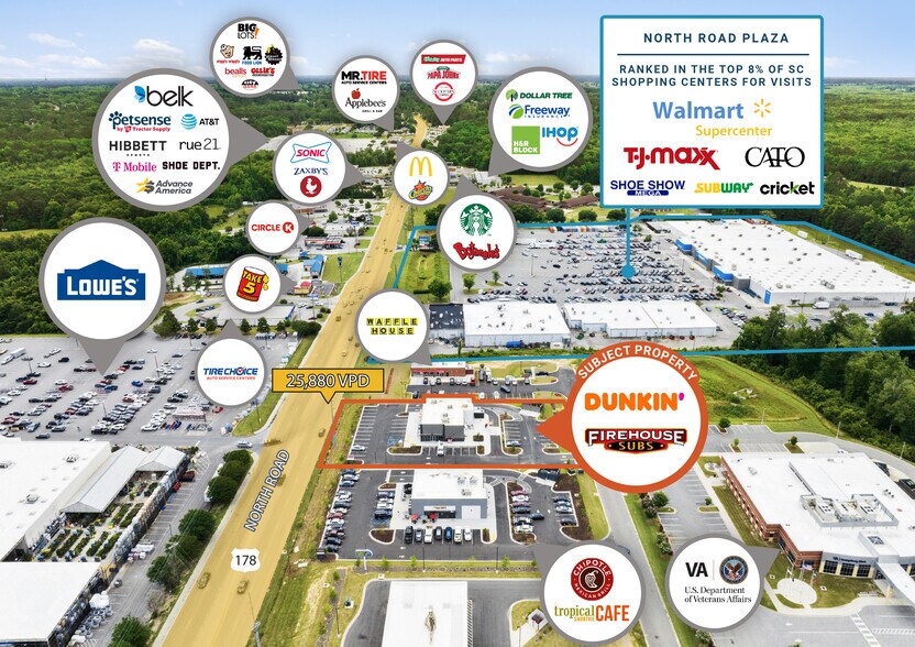 133 & 135 Magnolia Village Pkwy, Orangeburg, SC à vendre - Photo du bâtiment - Image 2 de 3