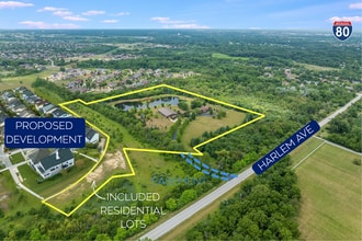 22660 S Harlem Ave, Frankfort, IL - AERIAL  map view - Image1