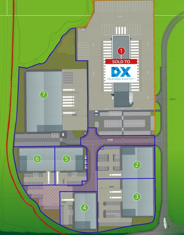 Plot 1 Units 2-3 New Stanton Park, Ilkeston for lease Floor Plan- Image 1 of 1