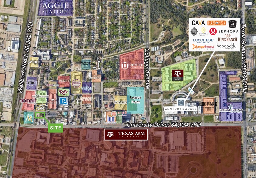 250 Church ave, College Station, TX à louer - Photo du bâtiment - Image 2 de 6