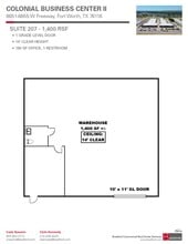 8851 West Fwy, Fort Worth, TX for lease Floor Plan- Image 1 of 1