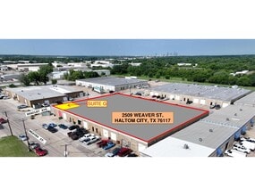 2509 Weaver St, Haltom City, TX à louer Aérien- Image 1 de 2