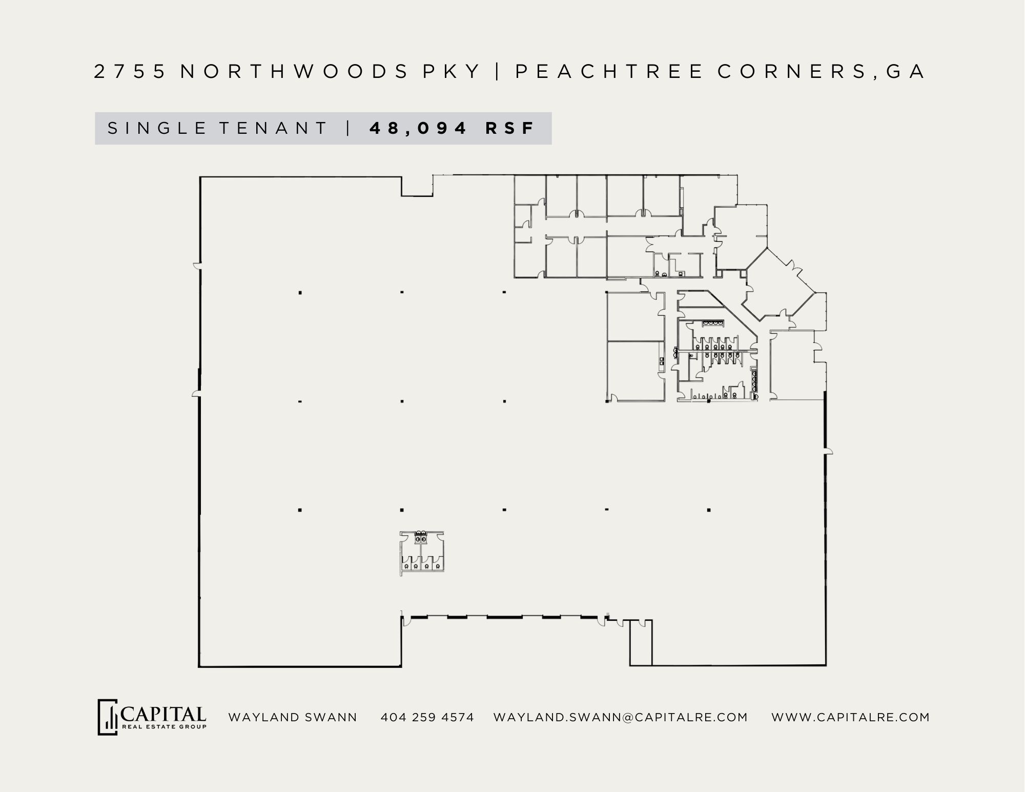 2755 Northwoods Pky, Peachtree Corners, GA for lease Floor Plan- Image 1 of 1