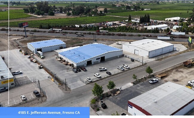 Plus de détails pour 4185 E Jefferson Ave, Fresno, CA - Industriel à louer
