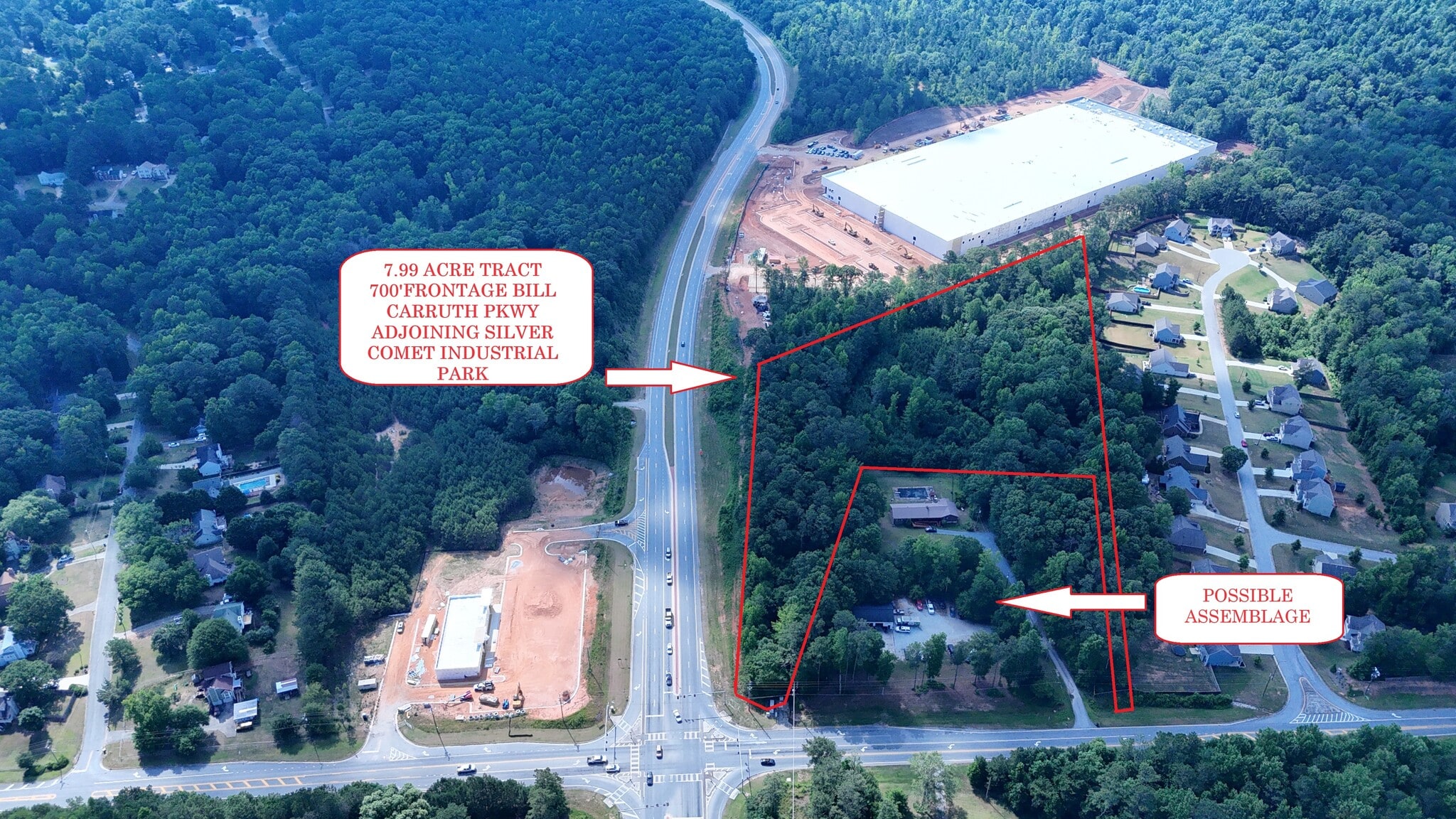 Bill Carruth Parkway, Hiram, GA à vendre Photo du bâtiment- Image 1 de 14