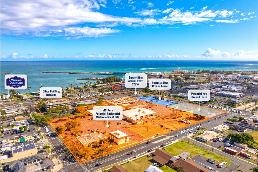 W Kaahumanu & Puunene Ave Ave, Kahului, HI for sale - Building Photo - Image 2 of 6