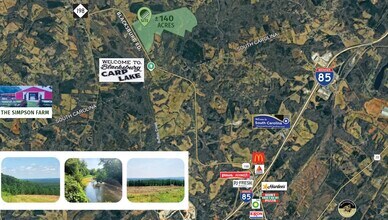 2957 Blacksburg rd, Grover, NC - Aérien Vue de la carte