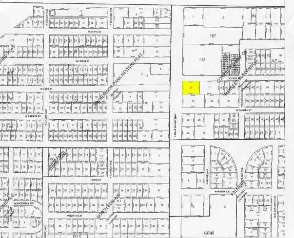 625 N Dale Mabry Hwy, Tampa, FL for lease - Plat Map - Image 2 of 3
