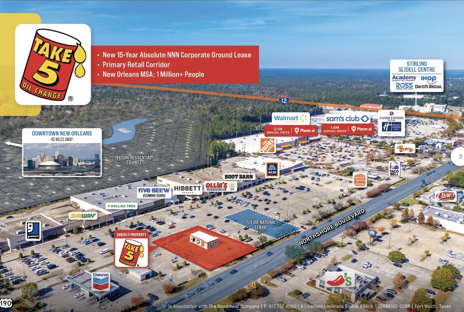 111 Northshore Blvd, Slidell, LA à vendre Photo principale- Image 1 de 4