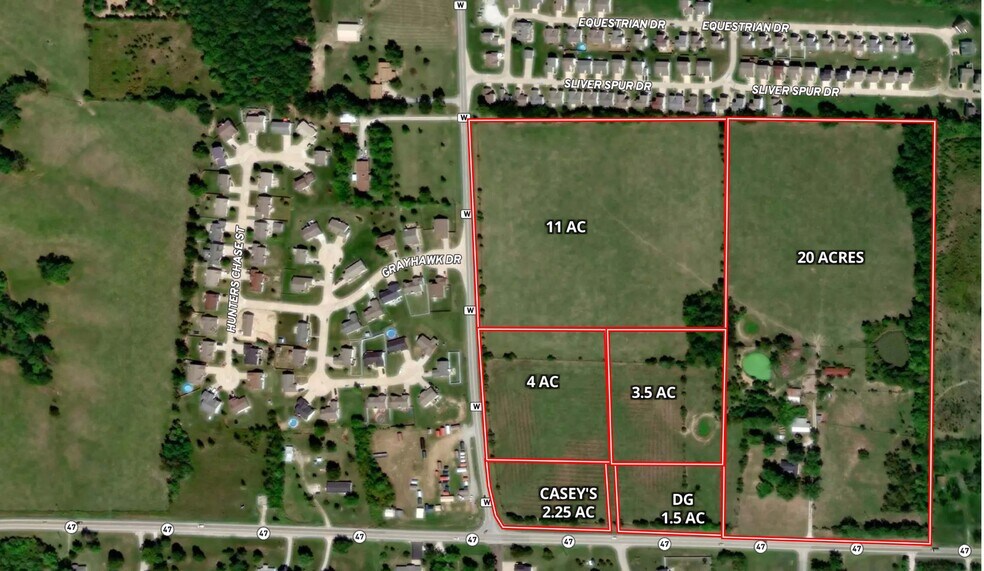 E. Hwy 47 (Lot 6 - 20+/- Acres), Winfield, MO à vendre - Autre - Image 2 de 12