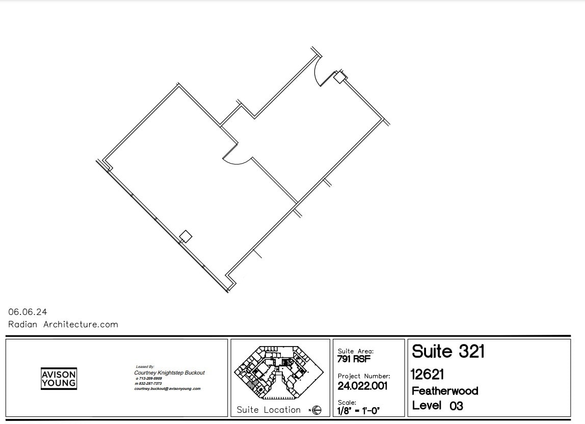 12621 Featherwood Dr, Houston, TX for lease Floor Plan- Image 1 of 1