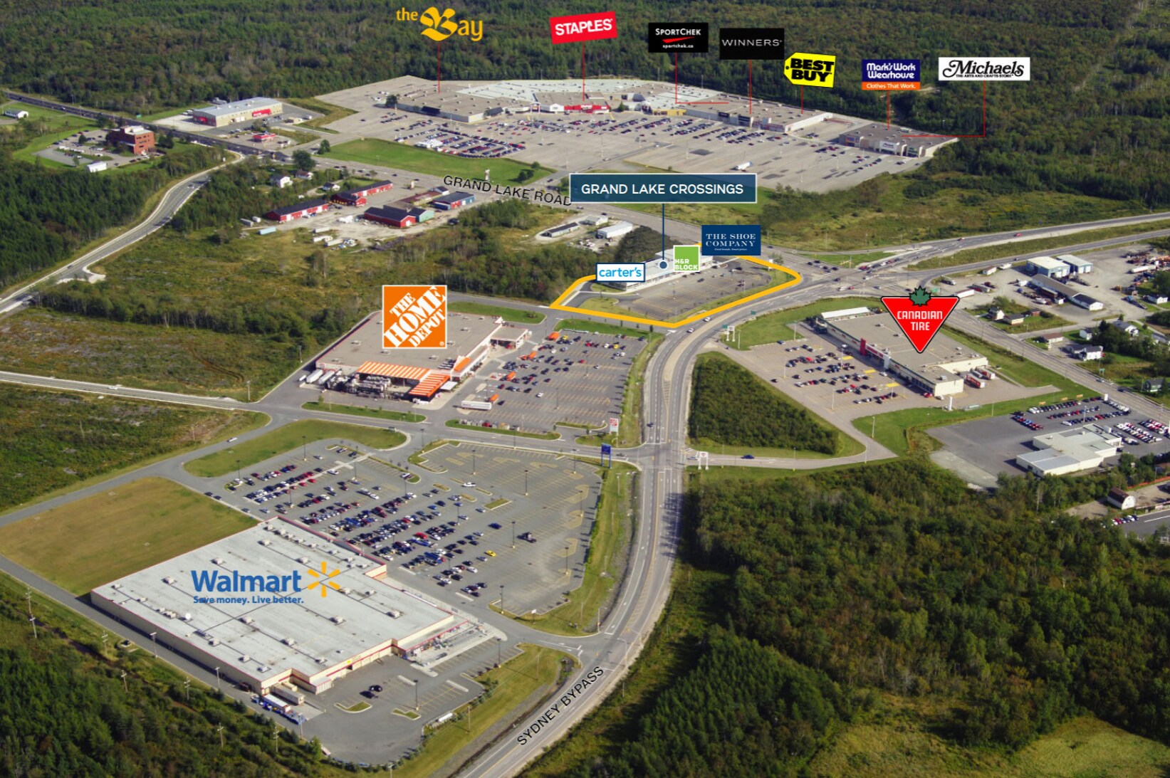 20 Sydney Port Access Rd, Sydney, NS à louer Aérien- Image 1 de 4