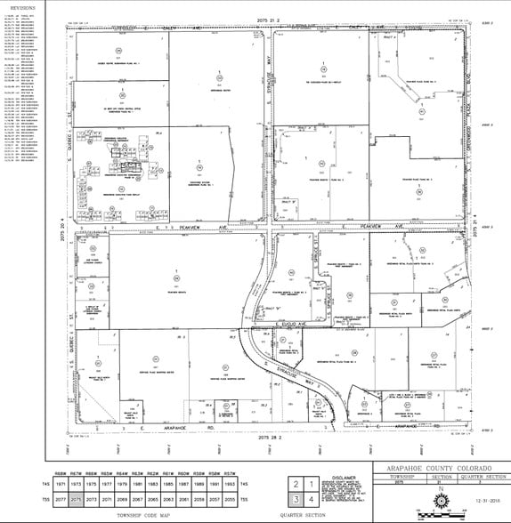6575 Greenwood Plaza Blvd, Greenwood Village, CO for lease - Plat Map - Image 2 of 17
