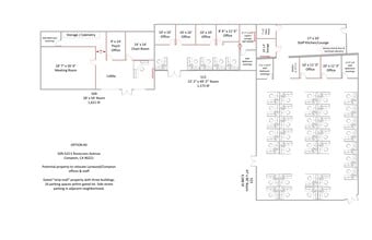 509-523 E Rosecrans Ave, Compton, CA à louer Plan de site- Image 1 de 1