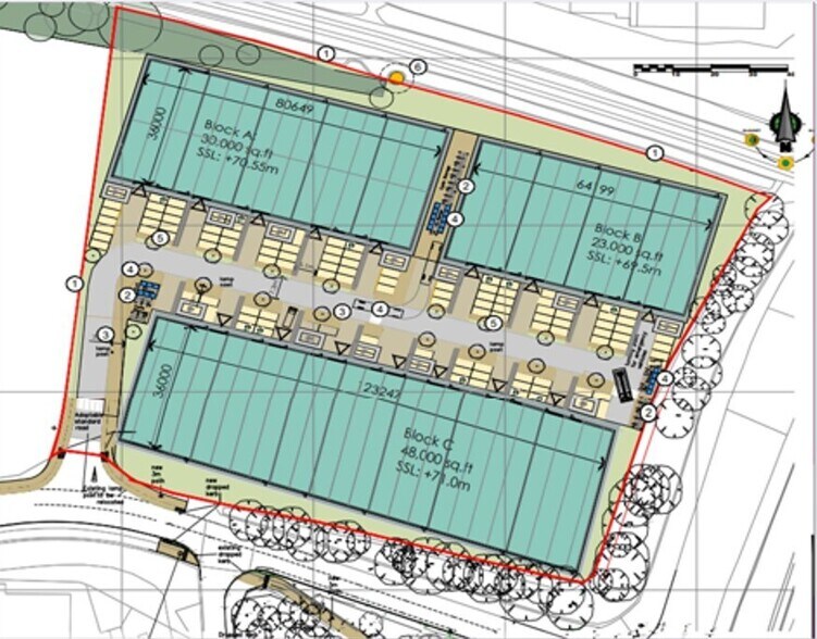 Bassington Ln, Cramlington à vendre - Photo du bâtiment - Image 3 de 9