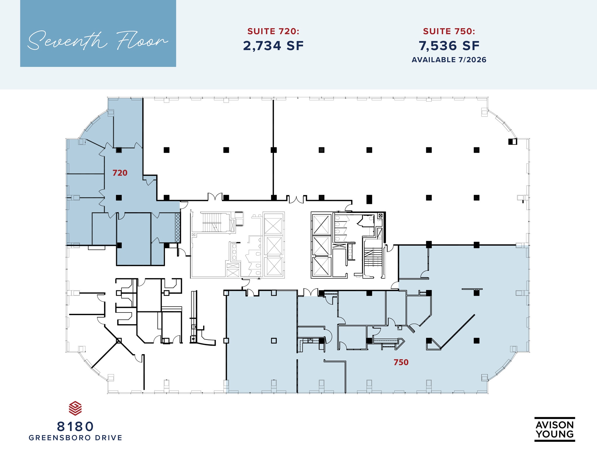 8180-8200 Greensboro Dr, McLean, VA for lease Floor Plan- Image 1 of 1