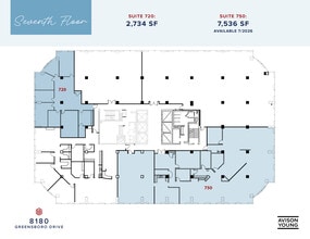 8180-8200 Greensboro Dr, McLean, VA for lease Floor Plan- Image 1 of 1