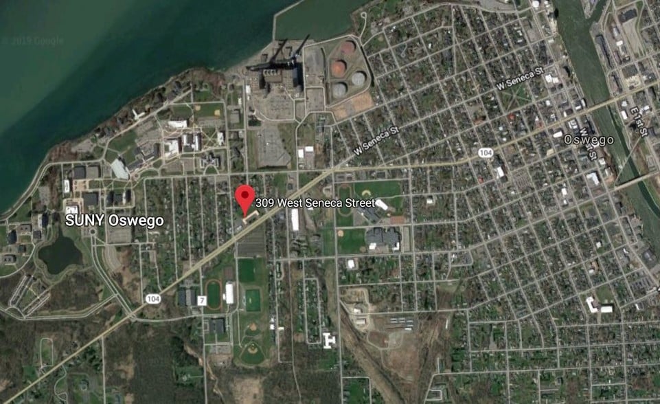 309 W Seneca St, Oswego, NY à vendre - Aérien - Image 3 de 3