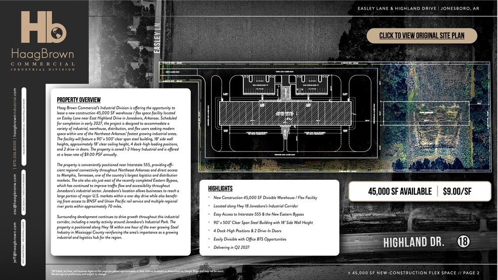 6904 E Highland Dr, Jonesboro, AR à louer - Photo du bâtiment - Image 2 de 9