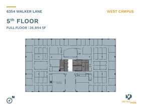 6354 Walker Ln, Alexandria, VA for lease Floor Plan- Image 2 of 8