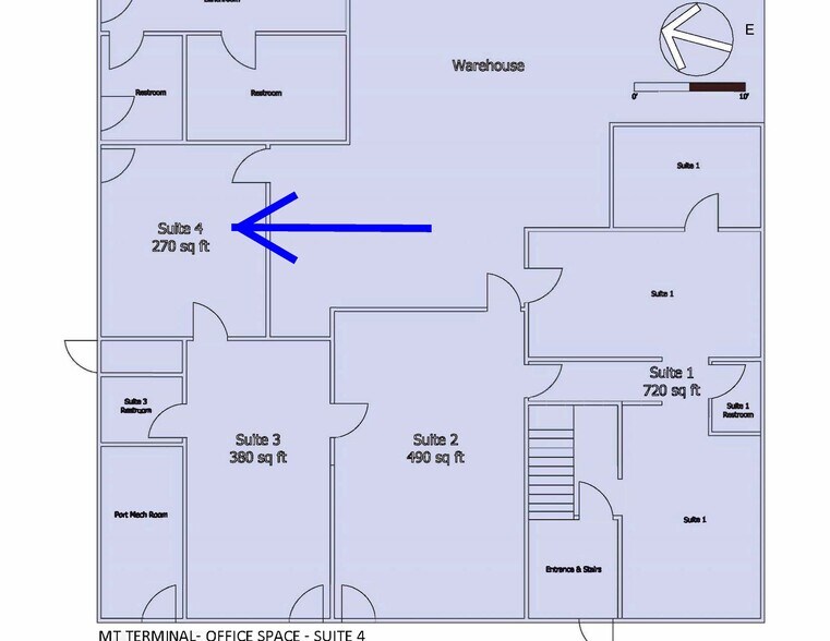 202 N Cedar St, Port Angeles, WA à louer - Plan d’étage - Image 2 de 8