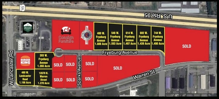 Rock Hayden Square, Hayden, ID for sale - Plat Map - Image 1 of 20